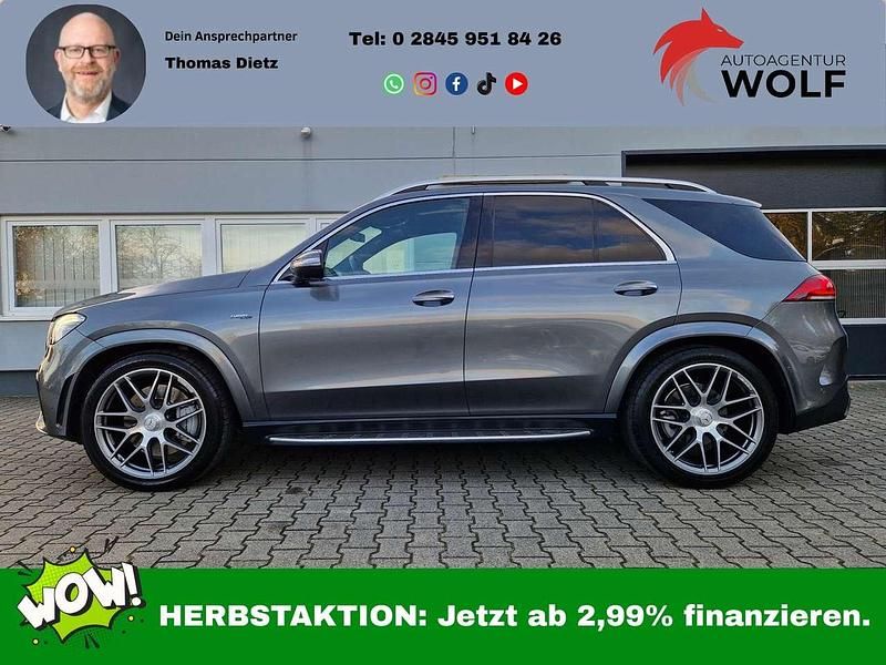 Selenitgrau Gebraucht 2021 Mercedes GLE53 AMG AMG SUV | 72.993 € (Superpreis) - Bild 1/4