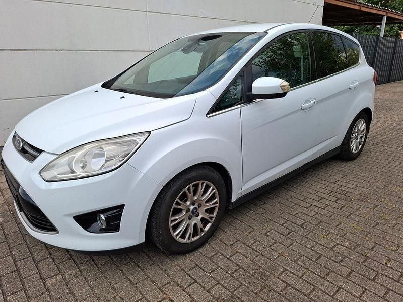 Weiß Gebraucht 2012 Ford C-MAX Titanium Van / Kleinbus | 2.350 € (Superpreis) - Bild 1/4