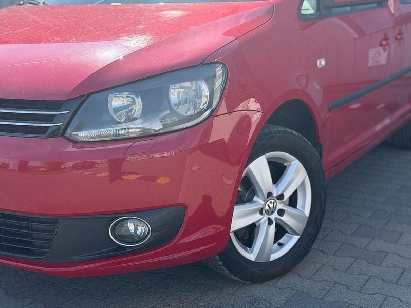Gebraucht VW Caddy Comfortline 140 PS (102 kW) 2012 Rot Van / Kleinbus