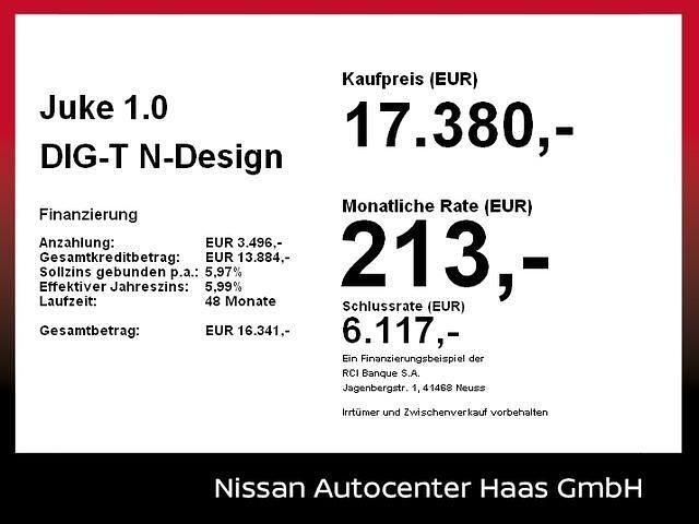 Gebraucht Nissan Juke 114 PS (83 kW) 2022 Fuji sunset red/black SUV