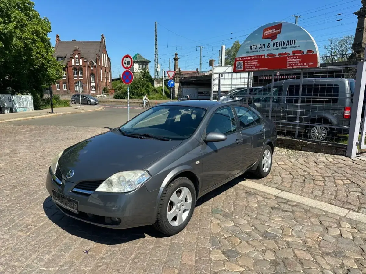 Gebraucht Nissan Primera Visia 116 PS (85 kW) 2002 Grau Limousine