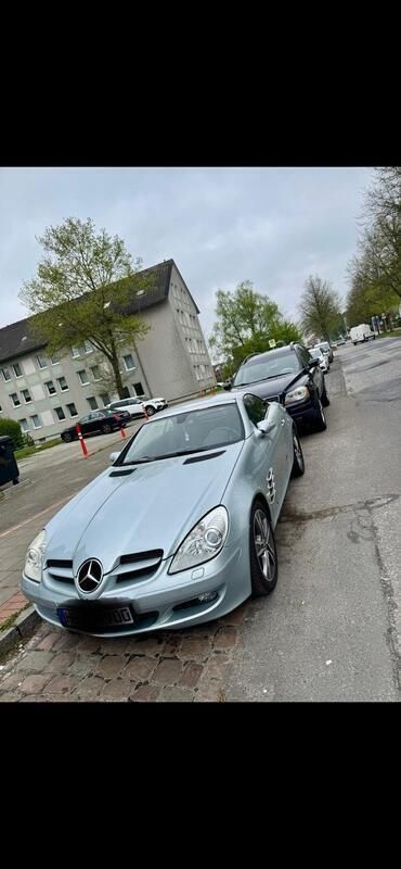 Silber Gebraucht 2004 Mercedes SLK200 Cabrio | 6.500 € (Fairer Preis) - Bild 1/2