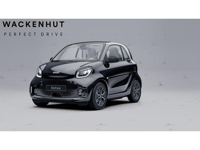 Schwarz Gebraucht 2021 Smart ForTwo Electric Drive Exclusive Kleinwagen | 11.900 € (Guter Preis) - Bild 1/4