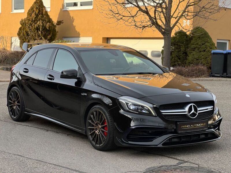 Schwarz Gebraucht 2015 Mercedes A45 AMG AMG Limousine | 25.990 € (Fairer Preis) - Bild 1/4