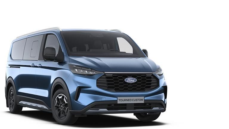 Moondust silver metallic Neu 2024 Ford Tourneo Custom Active | 72.197 € - Bild 1/1