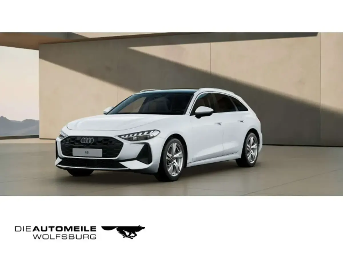 Gebraucht Audi A5 Ambiente 204 PS (150 kW) 2025 Gletscherweiß metallic Kombi