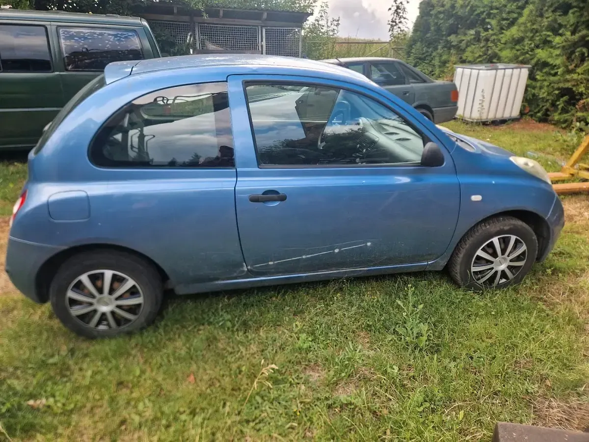 Gebraucht Nissan Micra 2005 Blau Kleinwagen