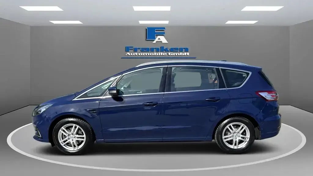 Gebraucht Ford S-MAX Titanium 150 PS (110 kW) 2021 Blau Van / Kleinbus