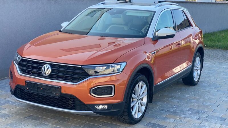 Orange Gebraucht 2017 VW T-Roc Style SUV | 18.400 € (Fairer Preis) - Bild 1/4