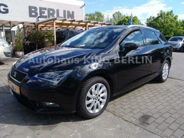 Gebraucht Seat Leon ST Style 110 PS (80 kW) 2015 Schwarz metallic Kombi