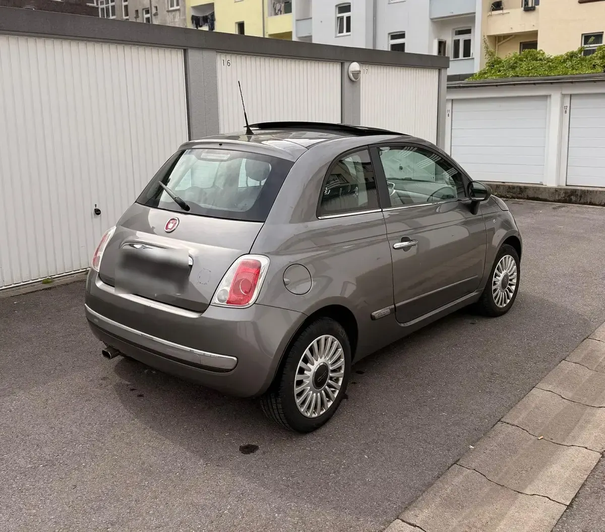 Gebraucht Fiat 500 69 PS (50 kW) 2009 Grau Cabrio