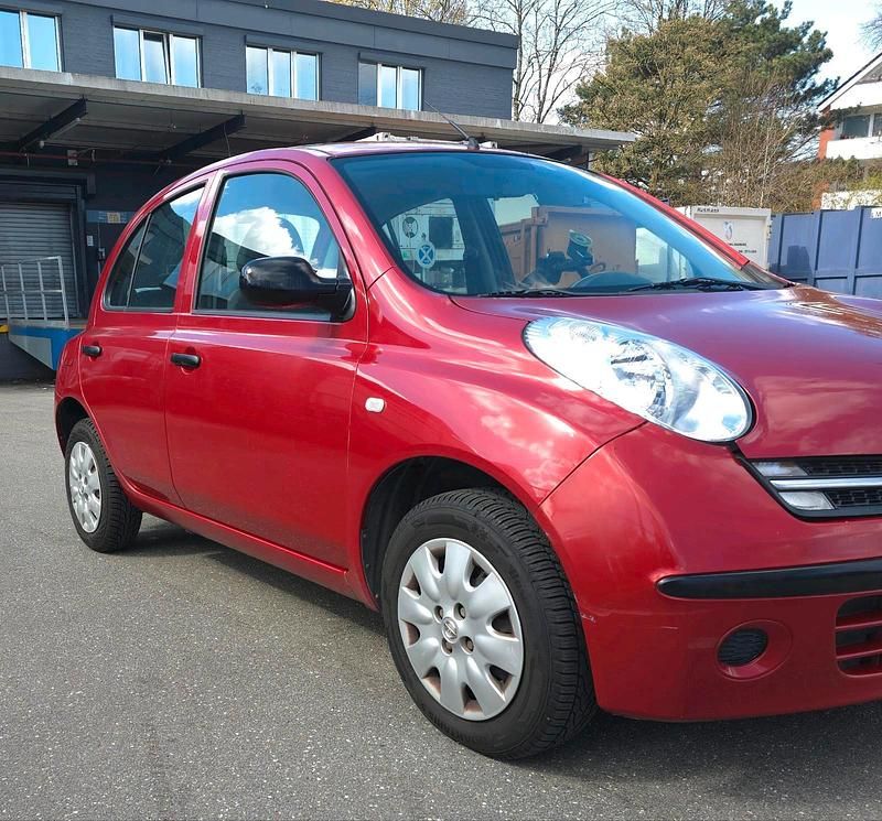 Gebraucht Nissan Micra 65 PS (47 kW) 2007 Rot Kleinwagen