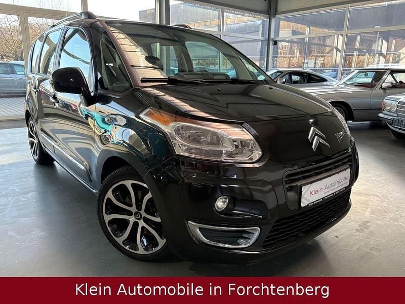 Schwarz Gebraucht 2010 Citroën C3 Picasso Exclusive Van / Kleinbus | 4.390 € (Teuer) - Bild 1/4