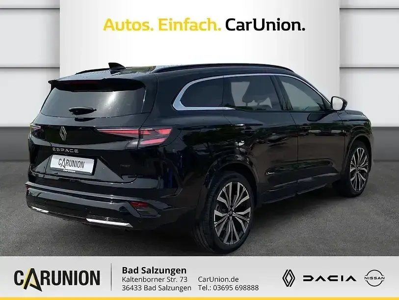 Nowe Renault Espace Iconic 200 KM (147 kW) 2025 Czarny Minivan
