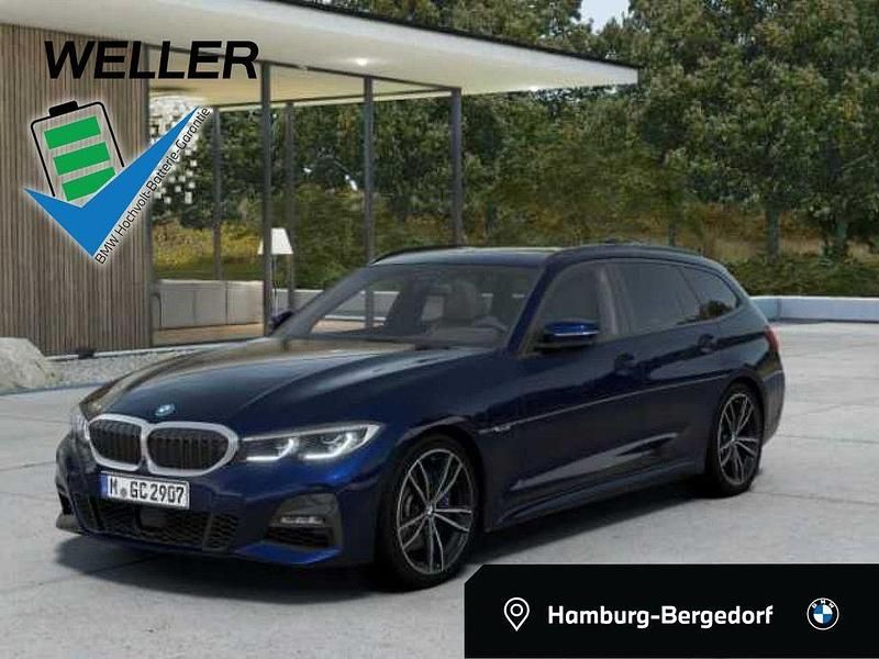 Blau Gebraucht 2020 BMW 330e M Sport Kombi | 34.400 € (Teuer) - Bild 1/4