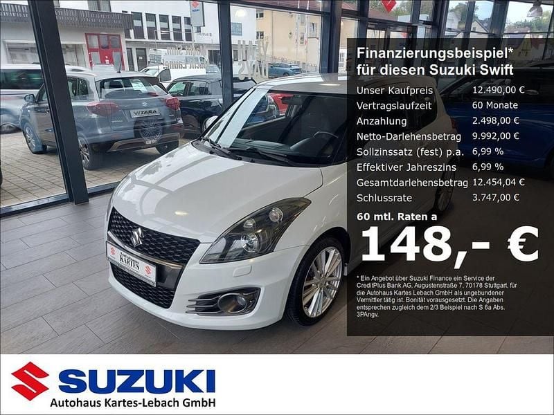 Weiß Gebraucht 2016 Suzuki Swift Sport Limousine | 12.490 € (Teuer) - Bild 1/4