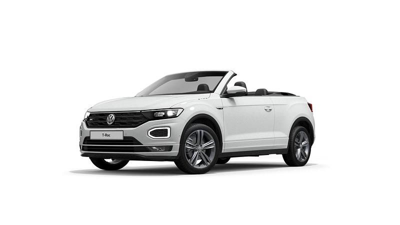 Gebraucht VW T-Roc R-line 150 PS (110 kW) 2020 Weiß SUV