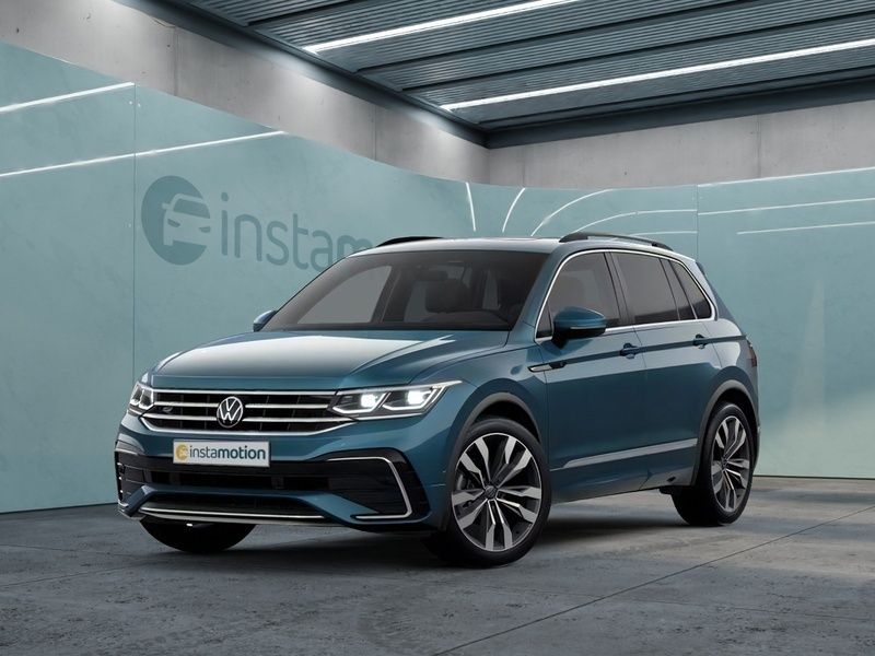 Blau Gebraucht 2024 VW Tiguan R-line SUV | 41.930 € (Fairer Preis) - Bild 1/3