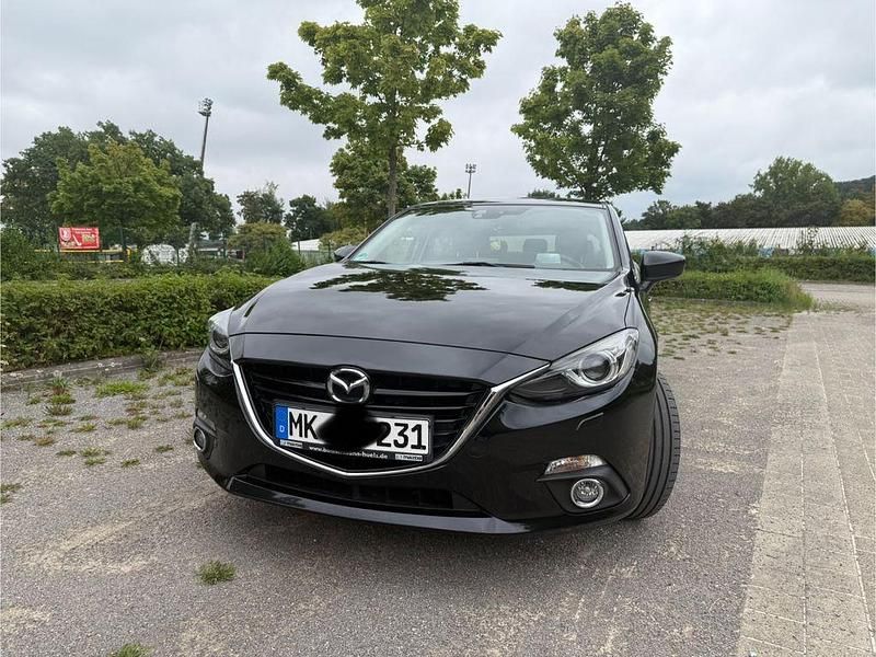Schwarz Gebraucht 2015 Mazda 3 Urban Limited Limousine | 7.999 € (Superpreis) - Bild 1/4