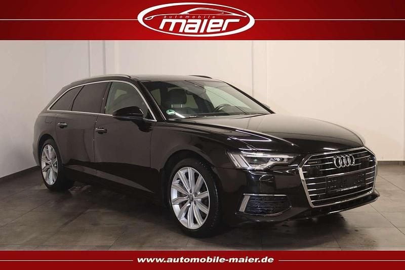 Mythosschwarz metallic Gebraucht 2019 Audi A6 Design Kombi | 23.900 € (Superpreis) - Bild 1/4