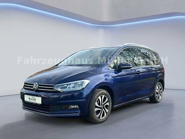 Atlantik blue metallic Gebraucht 2022 VW Touran Active Van / Kleinbus | 20.950 € (Guter Preis) - Bild 1/2