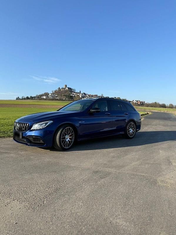 Gebraucht Mercedes C63S AMG 510 PS (375 kW) 2018 Blau Kombi