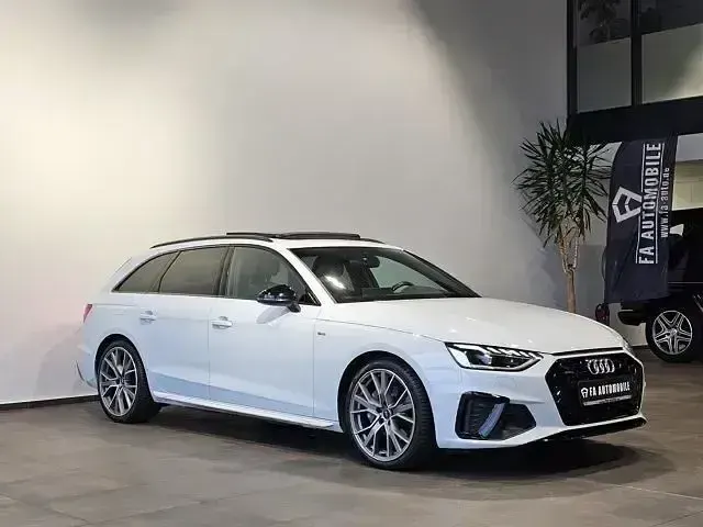 Gebraucht Audi A4 Competition 265 PS (194 kW) 2023 Gletscherweiß metallic (metallic) Kombi
