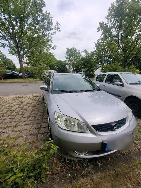 Silber Gebraucht 2004 Honda Civic Coupé | 1.500 € (Superpreis) - Bild 1/4
