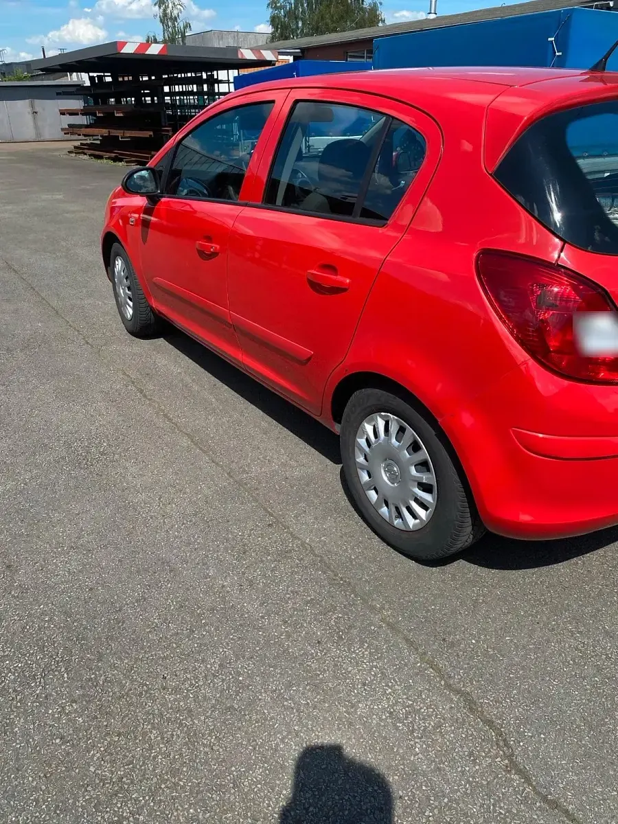 Gebraucht Opel Corsa 80 PS (58 kW) 2007 Rot Kleinwagen