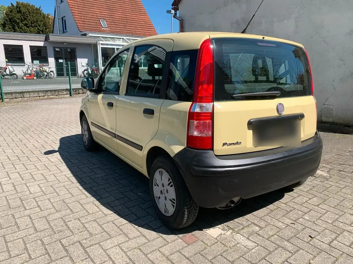 Usata Fiat Panda 2010 Giallo Utilitaria