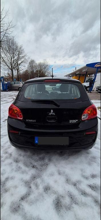 Gebraucht Mitsubishi Space Star 71 PS (52 kW) 2018 Schwarz Kleinwagen