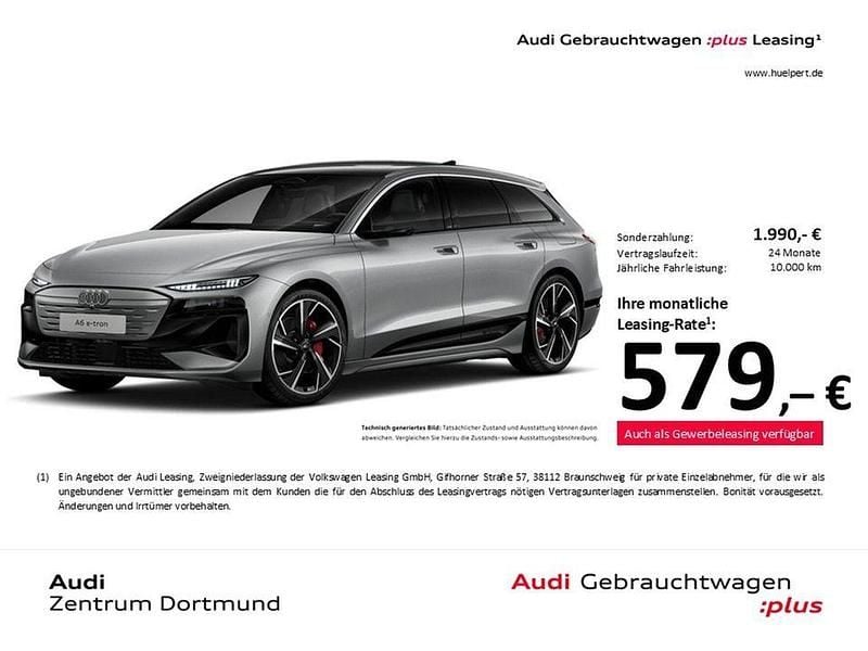 Grau Gebraucht 2025 Audi A6 e-tron S-Line Kombi | 71.455 € (Fairer Preis) - Bild 1/4