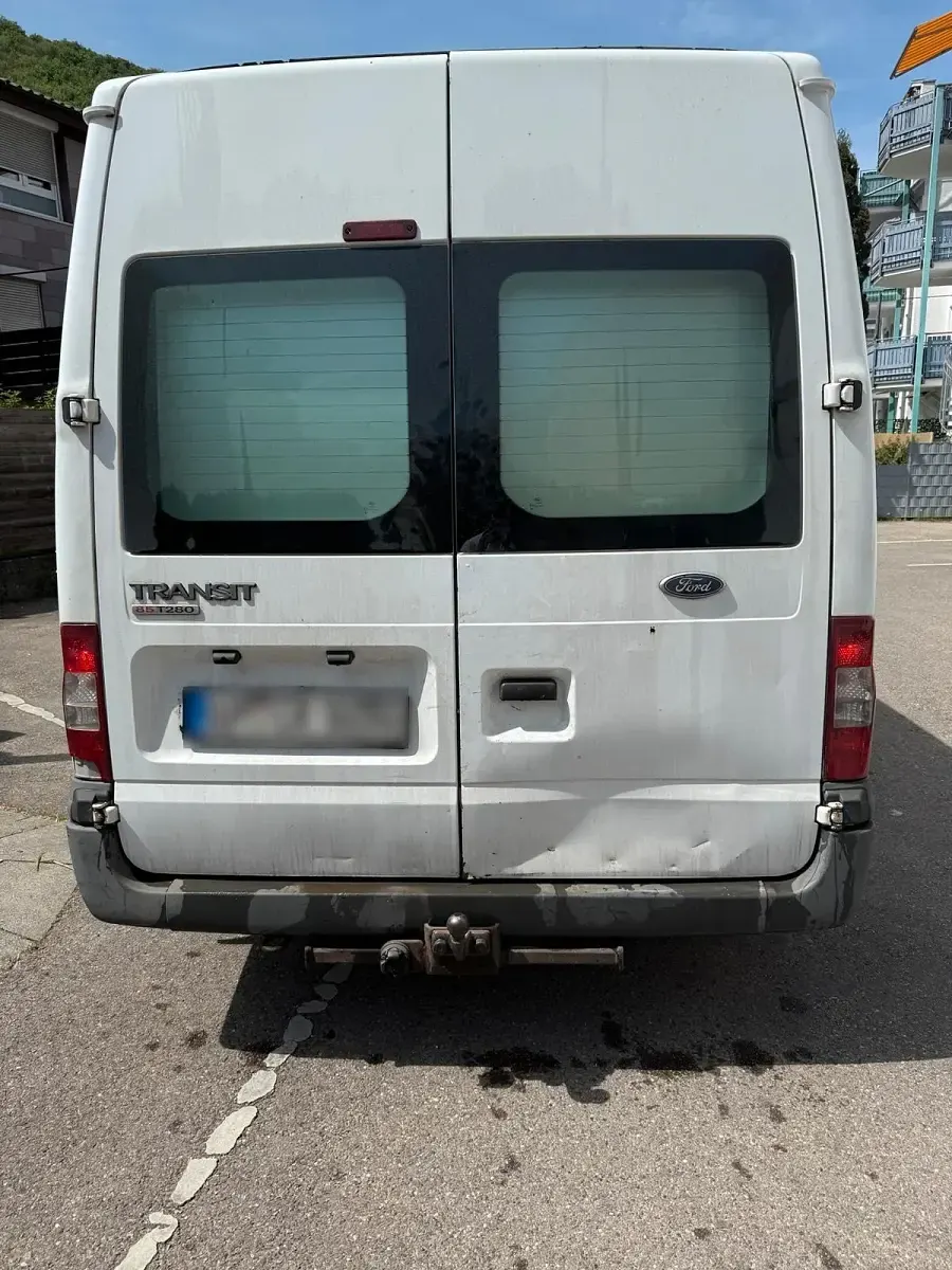 Usata Ford Transit 83 CV (61 kW) 2010 Bianco Monovolume