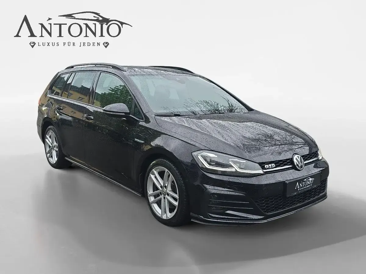 Gebraucht VW Golf VII GTD 184 PS (135 kW) 2017 Schwarz Kombi