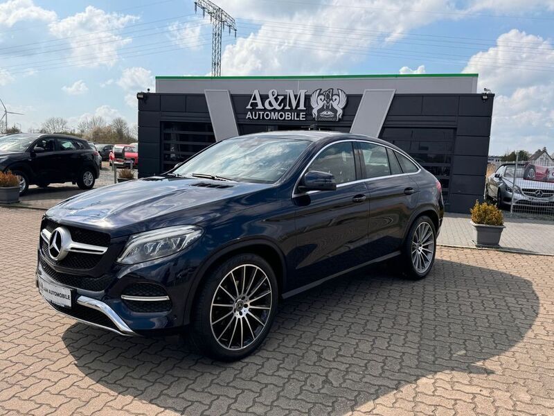 Gebraucht Mercedes GLE350 258 PS (189 kW) 2016 Blau Coupé