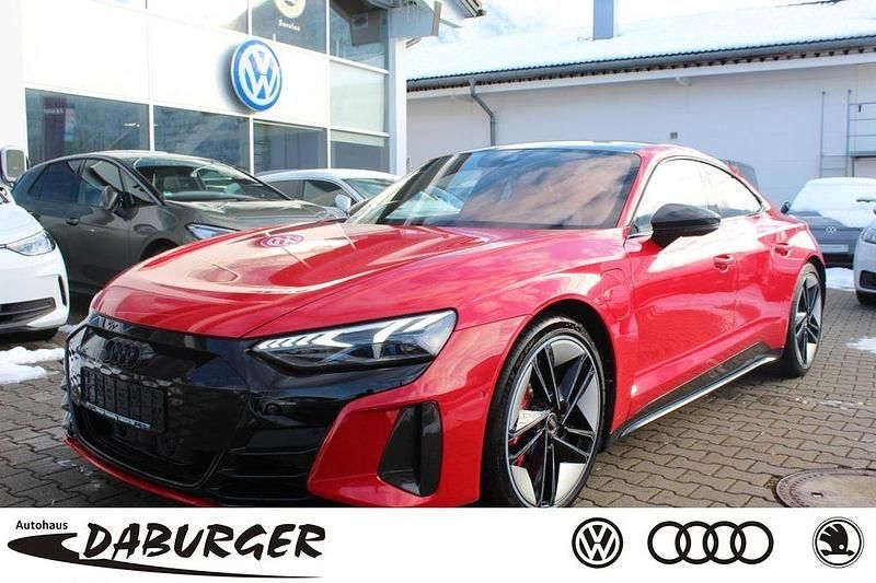 Rot Gebraucht 2021 Audi e-tron GT quattro Sport Limousine | 61.980 € (Guter Preis) - Bild 1/4
