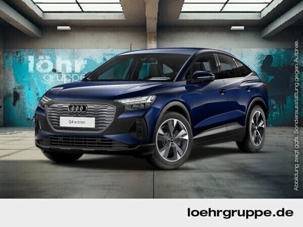Neu Audi Q4 Sportback e-tron Basis 125 kW (170 PS) 2025 Grau (kieselgrau) SUV