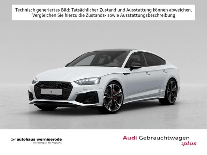 Weiß Gebraucht 2024 Audi S5 Sportback Sport Kleinwagen | 94.939 € - Bild 1/4