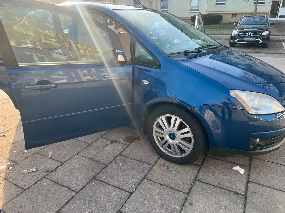 Gebraucht Ford C-MAX 125 PS (91 kW) 2007 Blau Van / Kleinbus