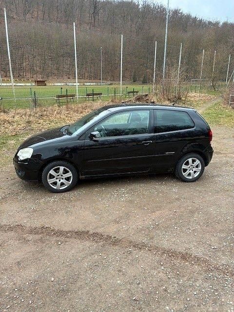 Gebraucht VW Polo United 60 PS (44 kW) 2008 Schwarz Kleinwagen
