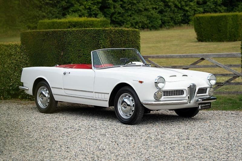 Weiß Gebraucht 1960 Alfa Romeo 2000 Cabrio | 129.000 € - Bild 1/4