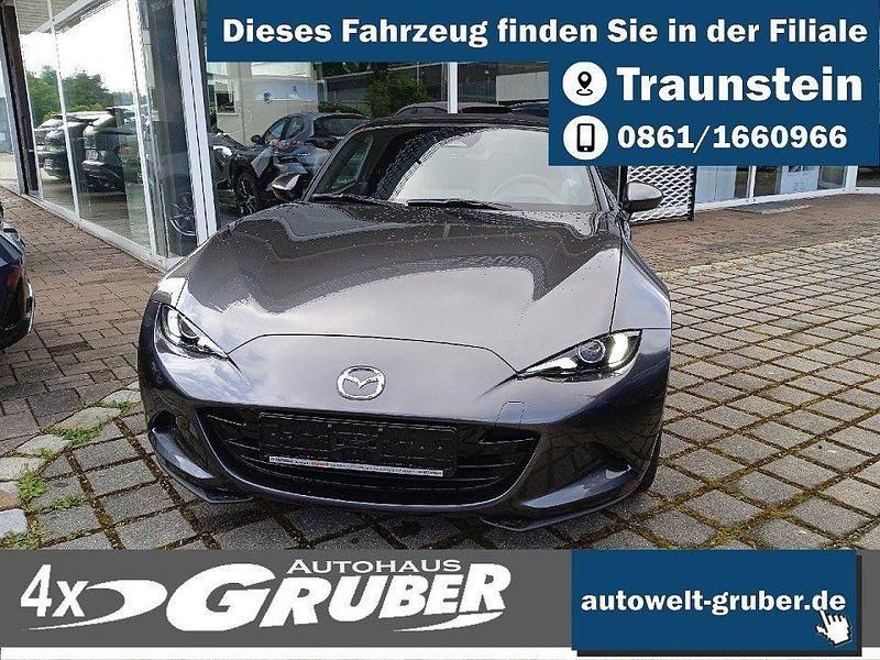 Machine gray Neu 2025 Mazda MX5 Exclusive-Line Cabrio | 28.799 € (Superpreis) - Bild 1/4