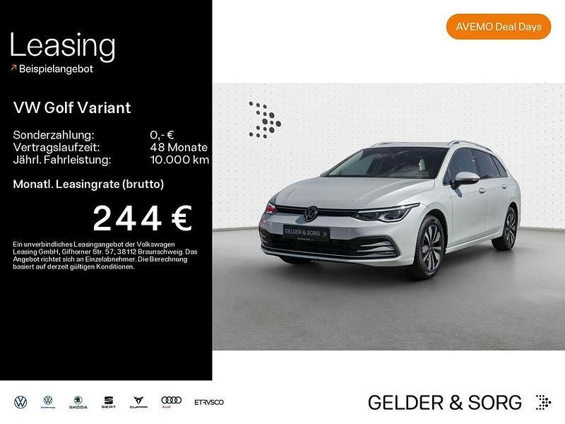 Oryxweiß perlmutteffekt Gebraucht 2024 VW Golf VIII Move Kombi | 21.490 € (Fairer Preis) - Bild 1/4