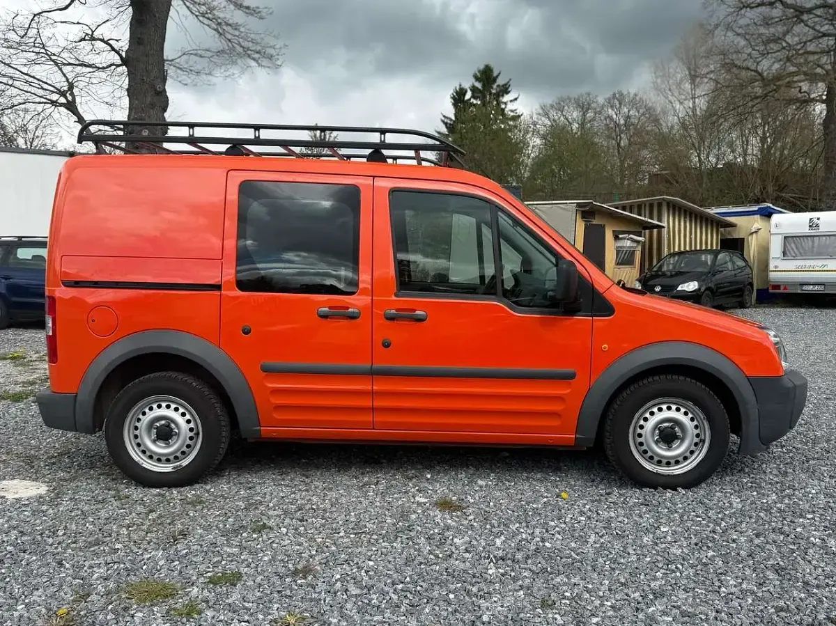 Gebraucht Ford Transit Connect 75 PS (55 kW) 2007 Orange Van / Kleinbus