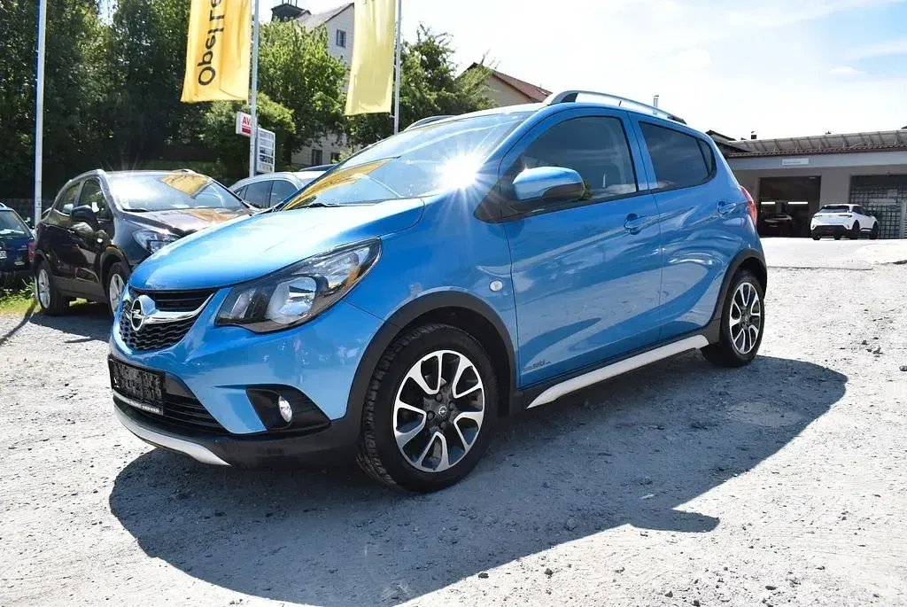 Gebraucht Opel Karl Rocks 75 PS (55 kW) 2017 Pazifik blau (metallic) Kleinwagen