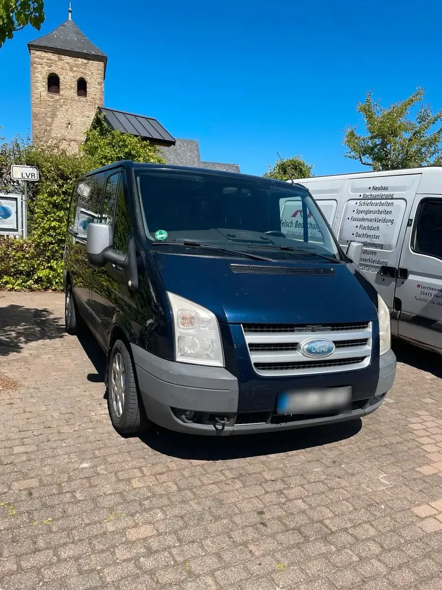 Gebraucht Ford Transit 115 PS (84 kW) 2010 Blau Van / Kleinbus