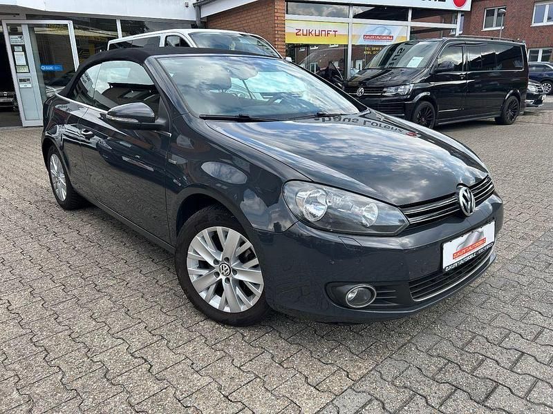 Gebraucht VW Golf Cabriolet 105 PS (77 kW) 2014 Grau Cabrio