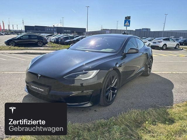 Gebraucht Tesla Model S Plaid 759 kW (1033 PS) 2022 Schwarz Kleinwagen