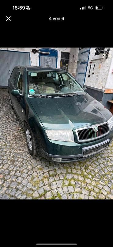 Gebraucht Skoda Fabia 75 PS (55 kW) 2000 Grün Kleinwagen