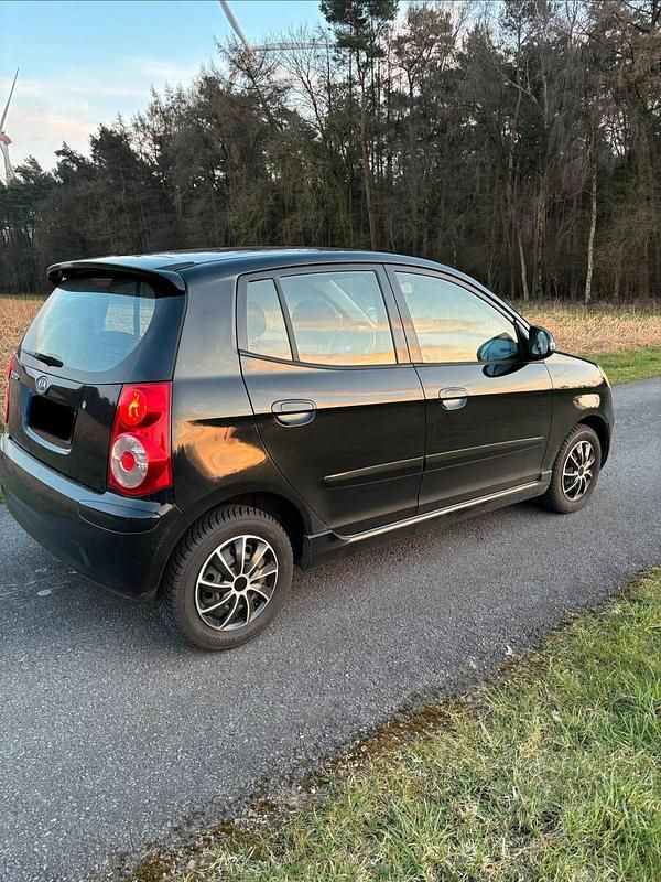 Gebraucht Kia Picanto 65 PS (47 kW) 2009 Schwarz Kleinwagen